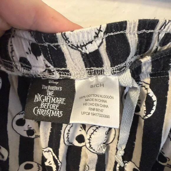 Disney Nightmare Before Christmas Pajama Pants - Picture 2 of 3